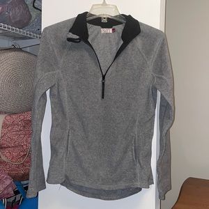 L Gray SO Fleece Long Sleeve